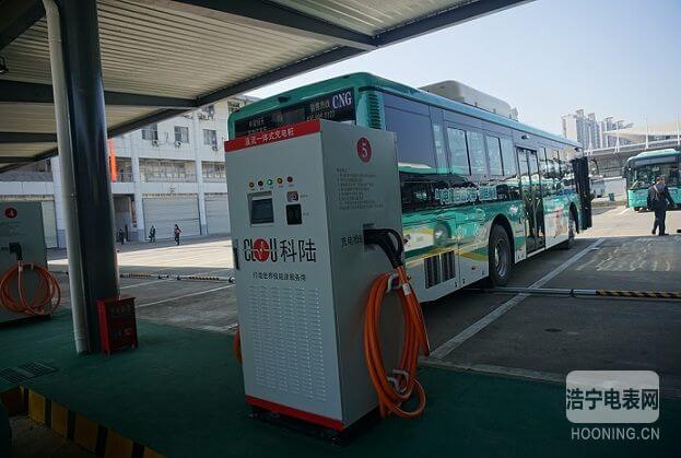 江西省常委、常務(wù)副省長莫建成參觀由科陸電子參與建設(shè)的國內(nèi)首個民間資本投資新能源汽車充電站