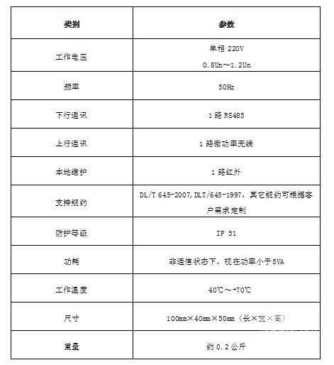 DCJL13-HX3400技術參數(shù)